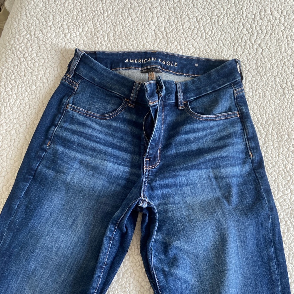 American Eagle Dark Indigo Jeans